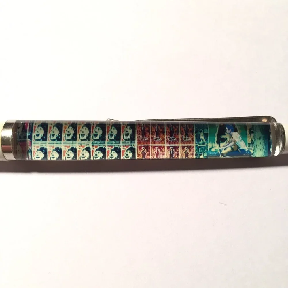 The Museum of Wonder Wall Floaty Pen Japan Souvenir Promo Man on Bike Moves Art